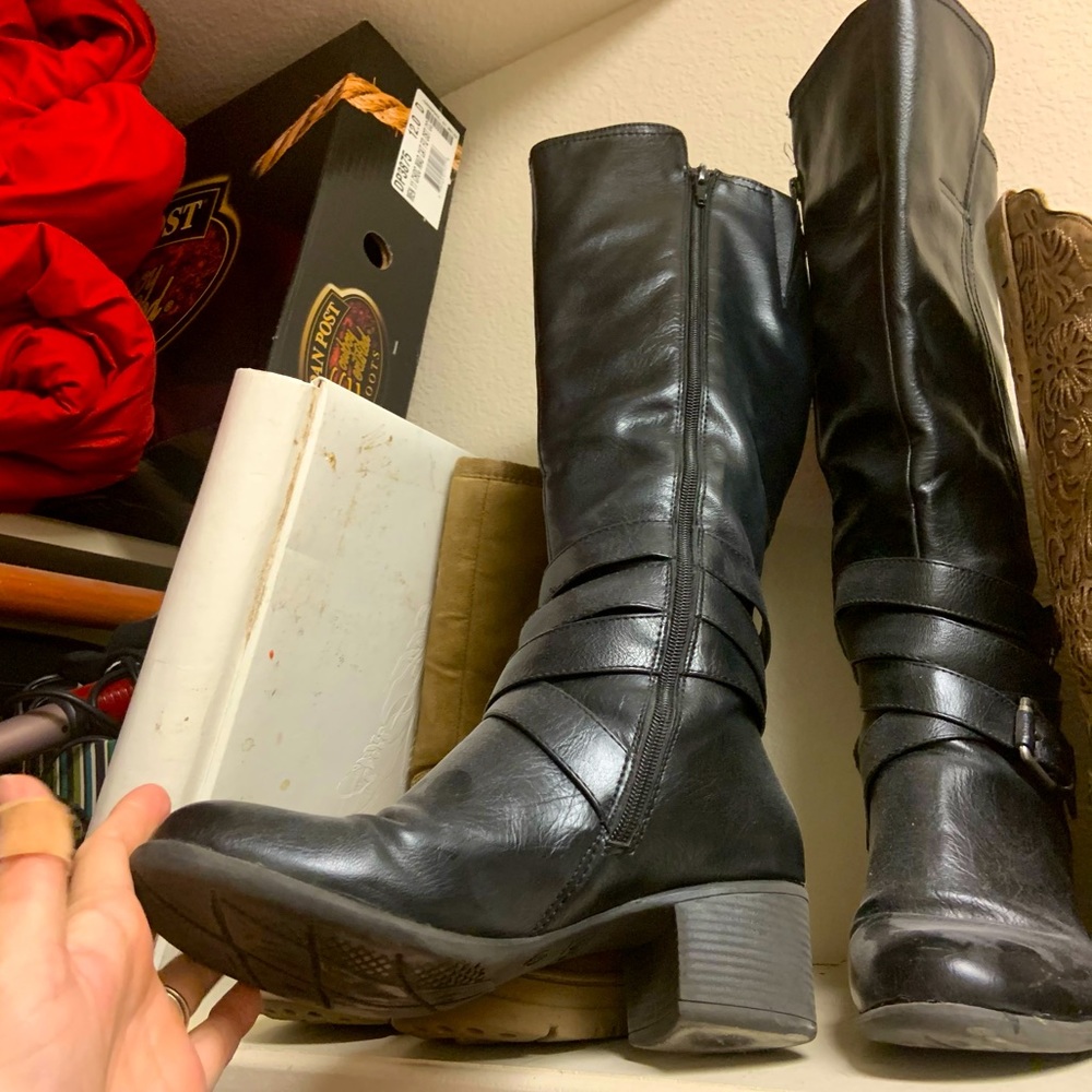 Knee high boots